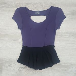 Cropped Peplum